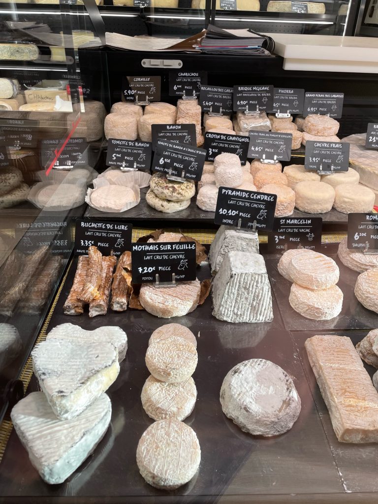 fromages français